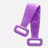 Toalha de Banho de Silicone para Esfoliar as Costas, Ferramenta de Banho Longa em Tira, Poderosa Toalha Esfoliante de Dupla Face para Homens e Mulheres