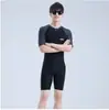 Stock Listo de Fábrica Traje de Baño de una Pieza para Hombre, Ropa de Baño Tallas Grandes para Jóvenes, Venta al por Mayor de Trajes de Baño de una Pieza, Manga Larga, Secado Rápido, Adulto