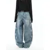 Otoño 2025 Jeans Estilo Harajuku Tendencia Ins Literario Versátil Moda Simple Nuevo Perezoso Estilo Japonés