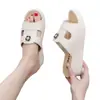 Chinelos Femininos de Salto Alto para Uso Externo no Verão com Solado Grosso Moda Casa Antiderrapante Sapatos de Mãe Sandálias Sociais de Salto Anabela com Solado Macio