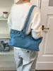 Bolso de ante coreano para debajo del brazo para mujer, nuevo bolso tote de moda de otoño e invierno 2025, bolso de mano versátil, bolso de trabajo