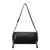 Bolsos de Mujer de Moda Este Año 2026 Nueva Moda Primavera-Verano Bolso Cruzado Textura Acolchada Bolso Cilindro Bolso de Hombro