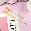 Uñas para Niños 24 Piezas, Uñas Portátiles Divertidas y Lindas Pintadas con Dibujos para Niños, Manicura Colorida Personalizada para Niños