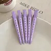 Pinzas para el Cabello de Colores que No Marcan para Mujer, Adecuadas para Maquillaje, Lavado de Cara y Peinado; Pinzas de Pato Especializadas para Posicionamiento de Uso Lateral en Salones de Belleza, Pinzas para Flequillo, Pasadores