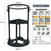 Ferramenta Popular da Amazon para Rachar Lenha, Rachador de Lenha Manual, Ferramenta para Cortar Lenha de Acampamento ao Ar Livre, Rachador de Lenha Montado na Parede