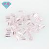 Huagang Gema Rectangular Ángulo Recto Coche Color Plano Zircón Corindón Nano Cristal Afilado Gema Sintética Piedra Nuda Pequeña Escalera Recta