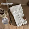 Estilo Novo de Inverno Calça Inteira Grossa Aconchegante à Prova de Vento Forrada com Fleece para Meninas 10A Antibacteriana Cor Sólida Versátil Meias Infantis Atacado