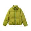 Yidao Roupas Vintage 2026 Inverno Novo Estilo Montanha ao Ar Livre Bloco de Cores 90 Penugem de Pato Branca Repelente à Água Gola Alta Jaqueta de Penas Quente