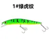 Isca Artificial para Arremesso de Longa Distância, Isca Minnow 10cm/8g, Isca Artificial com Chocalho para Água Flutuante, Isca Dura, Isca de Imitação, Isca Falsa, Equipamento de Pesca, Plástico