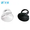 Ventosa de vidrio de PVC directa de fábrica Longran, ventosa de anillo de tracción semicircular de 35 mm, ventosa redonda transparente