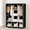 Armario simple transfronterizo zapatero no tejido combinación en caliente traje suit habitación de alquiler dormitorio almacenamiento ensamblaje armario venta al por mayor