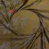 Nueva tela jacquard con estampado de pavo real y peonías, con una textura rica similar a la viscosa, que ofrece una hermosa caída y opacidad, adecuada para ropa tradicional china, trajes Tang, atuendos de Año Nuevo y ropa formal.