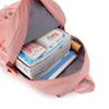 Mochila JLD Transfronteriza Estilo Coreano Japonés de Alta Calidad para Estudiantes de Secundaria Mochila de Gran Capacidad con Tachuelas para Niña