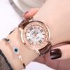 Reloj de Mujer de Moda Tipo Bola de Venta Caliente Transfronterizo Lleno de Diamantes Reloj de Cuarzo de Alta Gama para Mujer Reloj de Cinturón para Estudiante Modelo para Mujer
