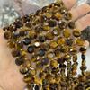 Estrella de seis puntas de 10 mm pastel redondo piedra natural cuentas sueltas semiacabadas corte duro redondo accesorios al por mayor para collar pulsera DIY