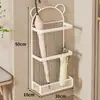 Suporte de Guarda-chuva de Parede para Entrada de Casa, Rack Criativo de Ferro Panda para Armazenamento de Guarda-chuvas