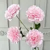 Flores de Peônia de Alta Qualidade para Casamentos, Flores Artificiais para Arranjos de Casamento, Decorações Florais para Exterior e Flores Artificiais para Paisagismo