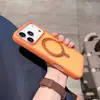 Funda magnética para teléfono con tacto de piel mate para iPhone 18 Pro Max Apple 17 Pro Cubierta de cobertura completa Protección contra caídas