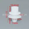 Adequado para Smart Fortwo 450 451 Clipe Fixador de Para-choque e Para-lama Traseiro 0001781V002000