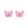 Brincos de Borboleta com Óleo Pingando Estilo Celebridade da Internet Coreia Dongdaemun Joias Estilo Frio Retro Personalidade Brincos Elegantes