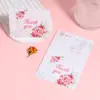 Cartões de Agradecimento Exquisitos de Desenho Animado, Cartões de Aniversário com Flores, Materiais DIY, Caixas de Presente Altamente Avaliadas, Cartões de Bênção
