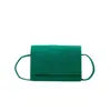 Bolso de Hombro Retro de Tela de Fieltro 2025 Nuevo Bolso de Mano Casual Moda Axila Simple Cruzado Pequeño Cuadrado de Color Puro