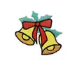 Adesivos de Tecido de Natal Prontos do Fabricante Papai Noel Boneco de Neve Bordados Adesivos Patch Roupas Chapéu Adesivos de Patch Atacado