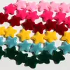 Dulces, Modernos, Versátiles, Pequeños Peluches Coloridos de Estrella de Cinco Puntas Accesorios para el Cabello, Pinzas para el Cabello, Accesorios para Joyería DIY Al por Mayor