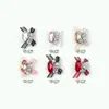 Celebridade da Internet Laço de Organza Pilha de Diamantes Bola Joia para Unhas Artísticas Artesanal Brilho de Diamante Decoração de Unhas Ovo de Pombo Vermelho