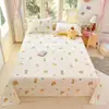 Sábanas y Fundas de Edredón 100% Algodón Puro, Algodón Puro 120/180x230x250, Juego de Tres Piezas de Sábana de Algodón Puro para Dormitorio Estudiantil