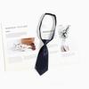 Corbata Azul a Rayas Estilo Japonés para Camisas, Patrón Perezoso Estilo Universitario Jk, Pajarita Anudada a Mano para Mujer, Dk para Hombre