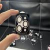 Adecuado para iPhone 17 Película de Lente Ojo de Águila, Película de Lente Apple 16, Película Templada para Lente de Teléfono 13 con Herramienta de Posicionamiento