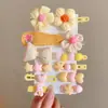 Pinzas para el Cabello de Bebé para Niñas, Pinzas para el Cabello que No Dañan el Cabello, Pinzas para el Cabello para Recién Nacidos, Accesorios para el Cabello para Niños Pequeños y Bebés con Cabello Fino