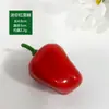Atacado Alta Simulação Vegetal Espuma Simulação Pimenta Lanterna Redonda Vegetal Pimenta Pimenta Picante Fotografia Props de Educação Infantil