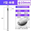 Lima Rotativa de Carburo Extendido Cabezal de Rectificado de Metal Fresadora de Acero de Tungsteno Grabado Extensión para Cabezal de Rectificado Eléctrico 150 mm