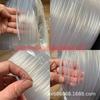 Manguera de silicona transparente jiayilong escala cuerda de mano tubo central llavero hebilla magnética de acero inoxidable accesorios tubo central