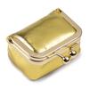 Nueva Caja de Almacenamiento de Joyas de Cuero Genuino, Bolsa Creativa para Joyas de Anillo de Diamante, Mini Anillo Collar, Caja de Joyería para Aretes, Monedero