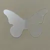 Nuevas Luces de Camino de Mariposas para Bodas Propuesta de Boda Luces de Estaca Luminosas de Acrílico para el Suelo Accesorios Decorativos Dorados