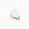 Gancho de acero inoxidable 304 para cocina, sin perforaciones, sin costuras, resistente, adhesivo, para colgar ropa, sombreros, pasillo, baño, gancho de metal para colgar en la pared