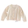 Sudadera Cárdigan Práctica para Personas Pequeñas, Primavera y Otoño Top Chaqueta de Manga Larga con Botones y Cuello Alto para Mujer, Holgada y Casual