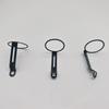 Fabricante Produce Linterna de Venta Bolígrafo Colgante Clip Metálico para Bolígrafo Clip de Sujeción Clip Circular Cabeza Media Clip de Dos Agujeros