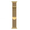 Adequado para iWatch Strap S9 Apple Pulseira de relógio milanesa de seção dupla Semi-circular magnética de aço inoxidável de duas seções Novo estilo