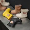 Botas de Lluvia de Dibujos Animados de Moda Transfronterizas para Hombres y Mujeres, Zapatos de Agua para Acampar al Aire Libre, Botas de Lluvia Antideslizantes Escolares para Mujeres