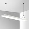 Lâmpada de tira LED para escritório, lâmpada fluorescente de teto, salão de cabeleireiro, estúdio de exposição, sala de aula, lustre super brilhante