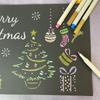 Plantillas de Pintura Navideña de Amazon para Pintura en Spray Hecha a Mano, Pintura Infantil, Decoración de Arte Mural en Spray Venta al por Mayor