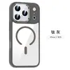 Capa Protetora Personalizada para Apple 17 Adequada para 15 Anti-Queda iPhone 16 Promax Capa de Telefone Magnética Transparente Fábrica