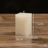 [Suministro directo de fábrica] vela blanco marfil iluminación sin humo columna de emergencia cera al por mayor hogar hotel romántico sin sabor