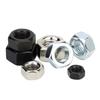 A NOSOTROS. Tuerca hexagonal galvanizada de grado 2, tuerca hexagonal de zinc azul y blanco de 4,8 pulgadas, tuerca hexagonal de 1/4 a 1 pulgada UNC