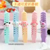 Peine Plegable Lindo de Dibujos Animados Portátil de Plástico Peine Pequeño Peine de Peluquería para Niños y Bebés Peine Especial para Peinar el Cabello con Cola Pequeña Puntiaguda
