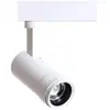 Focos LED de riel con foco ajustable personalizados por el fabricante para restaurantes y museos, luces COB de alto brillo montadas en superficie con zoom de dos cables